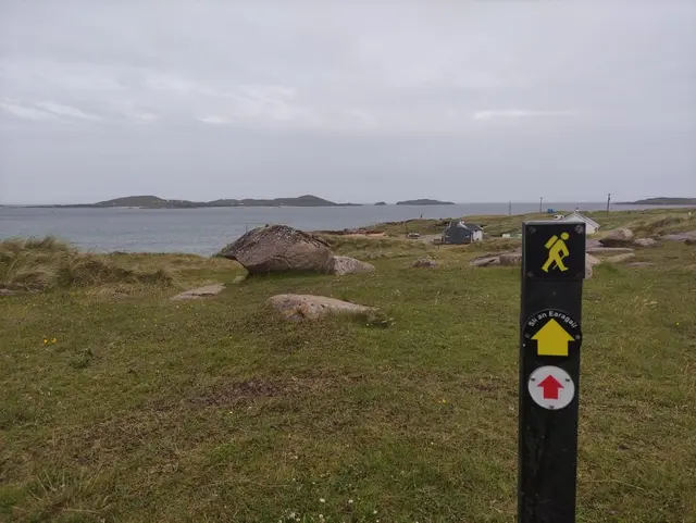 Gweedore Magheragallan Coastal Trail - Machaire Gathlán and Binn bhuí