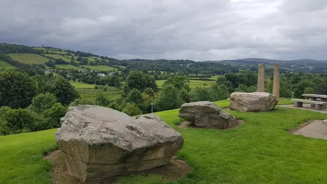 A picnic spot with a view