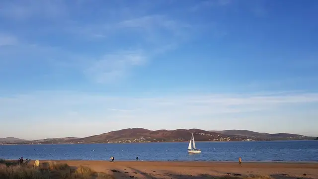 a boat on the water