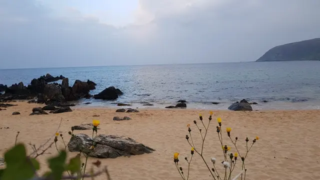 Beautiful colours at Kinnagoe Bay