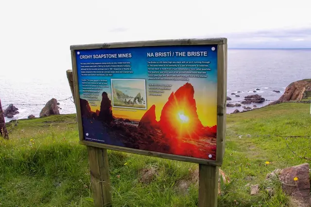a sign on a post