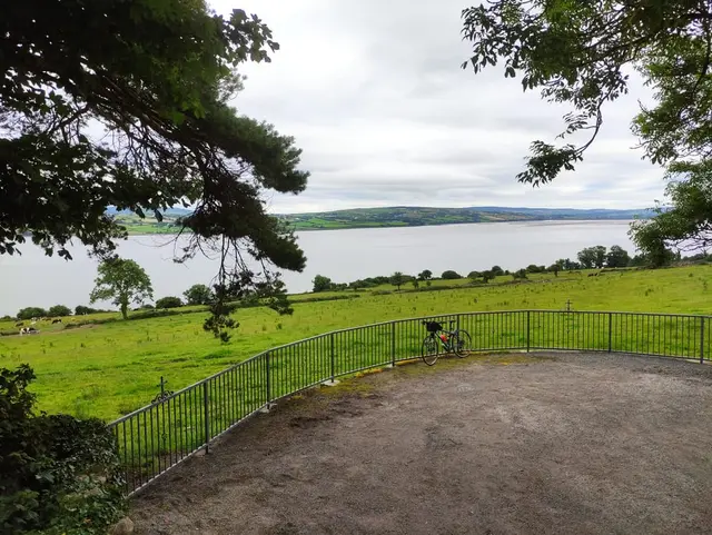 View towards Swilly river from Killydonnell Friary